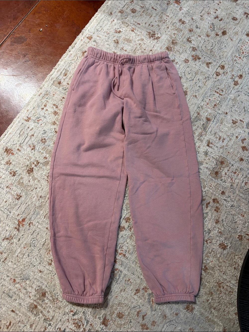 Mauve Pink Jogger Sweatpants